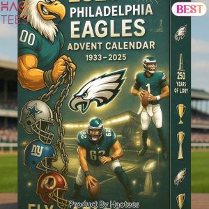 2025 Philadelphia Eagles 250th Anniversary Advent Calendar