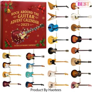 2025 Rock Around The Guitar Advent Calendar