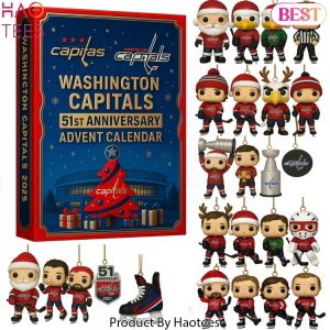 2025 Washington Capitals 51st Anniversary Advent Calendar