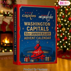 2025 Washington Capitals 51st Anniversary Advent Calendar