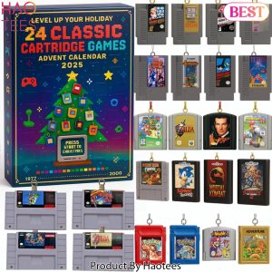 24 Classic Cartridge Game Advent Calendar 2025