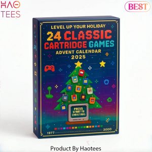 24 Classic Cartridge Game Advent Calendar 2025