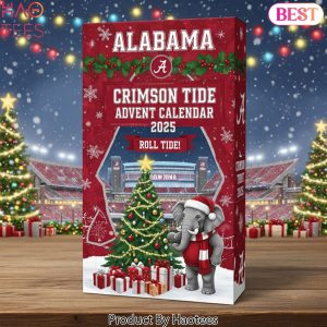 Alabama Crimson Tide Roll Tide Advent Calendar 2025