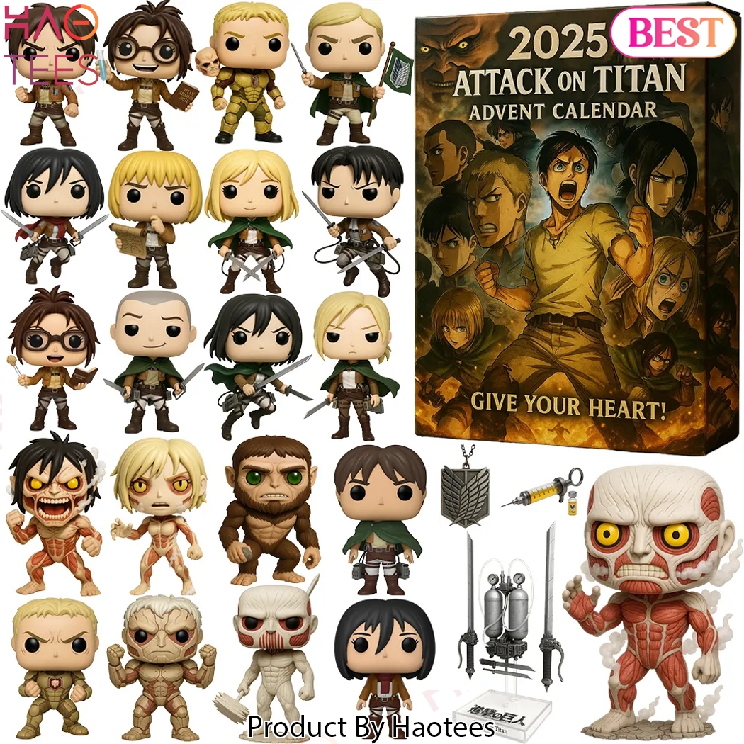 Attack On Titan 2025 Advent Calendar Attack On Titan 2025 Advent Calendar