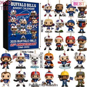 Buffalo Bills 65th Anniversary Advent Calendar 2025