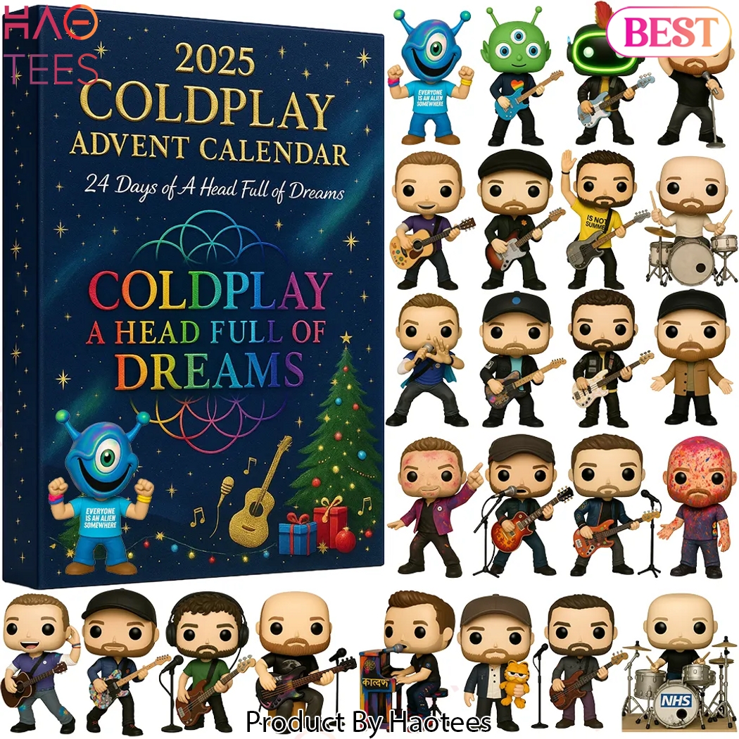 Coldplay A Head Full Of Dreams 2025 Advent Calendar Coldplay A Head Full Of Dreams 2025 Advent Calendar