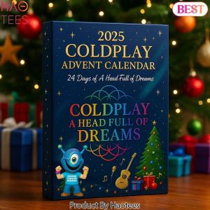 Coldplay A Head Full Of Dreams 2025 Advent Calendar