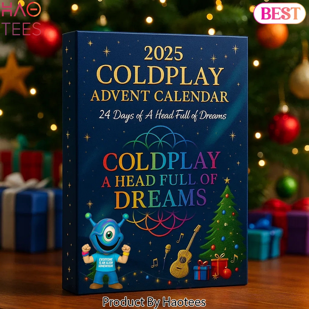 Coldplay A Head Full Of Dreams 2025 Advent Calendar Coldplay A Head Full Of Dreams 2025 Advent Calendar