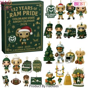Colorado State Rams 132nd Anniversary Advent Calendar