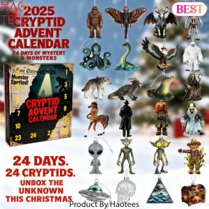 Cryptid Monsters Advent Calendar 2025