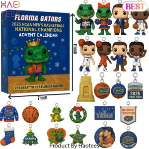 Florida Gators NCAA Men Basketball National Champions Advent Calendar
