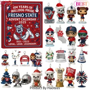 Fresno State Bulldogs 104th Anniversary Advent Calendar 2025