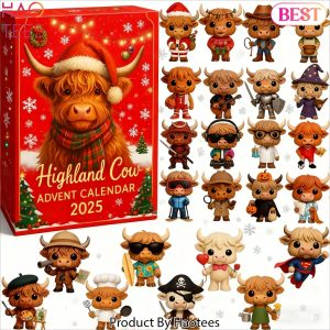 Highland Cow Advent Calendar 2025