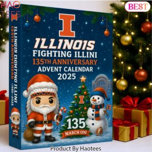 Illinois Fighting Illini 135th Anniversary 2025 Advent Calendar