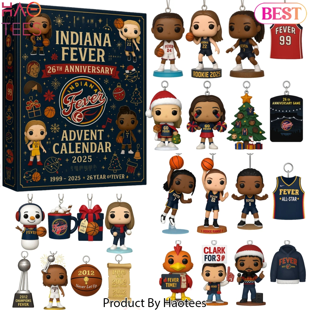 Indiana Fever 26th Anniversary Advent Calendar 2025 Indiana Fever 26th Anniversary Advent Calendar 2025