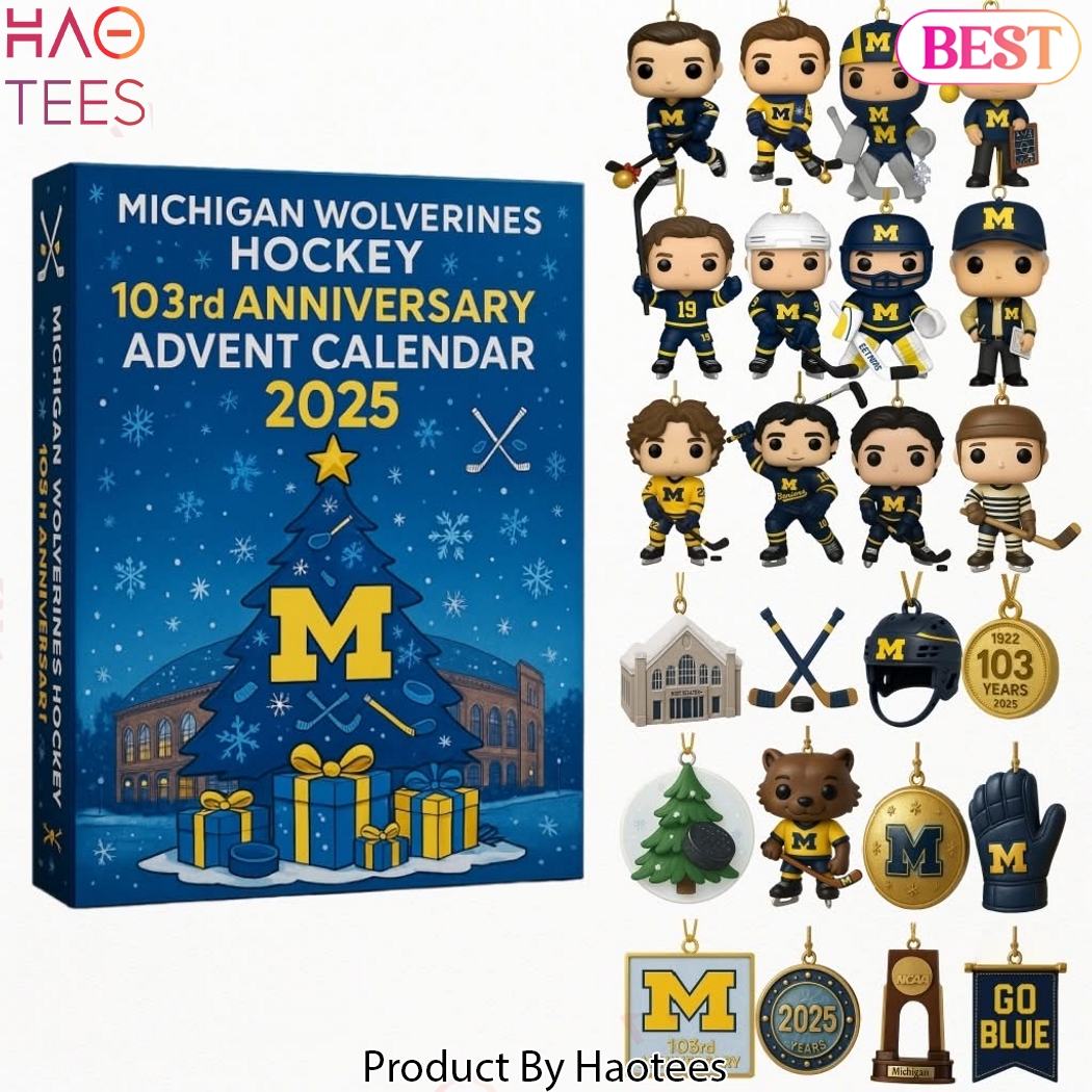 Michigan Wolverines Hockey 103rd Anniversary 2025 Advent Calendar Michigan Wolverines Hockey 103rd Anniversary 2025 Advent Calendar