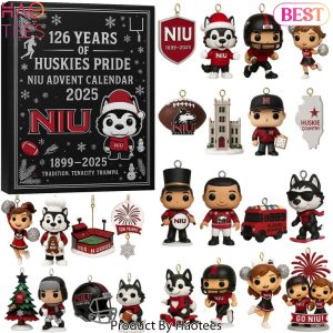 Northern Illinois Huskies 126th Anniversary 2025 Advent Calendar