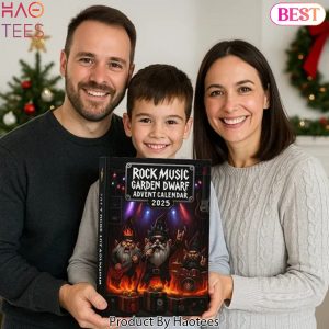 Rock Music Garden Dwarf Advent Calendar 2025