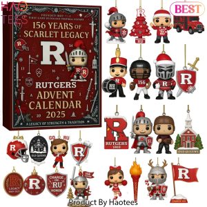 Rutgers Scarlet Knights 156th Anniversary Advent Calendar 2025