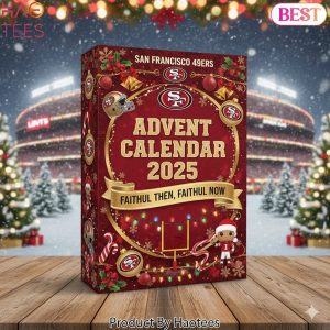 San Francisco 49ers Faithul Then Faithul Now 2025 Advent Calendar
