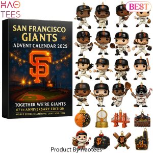 San Francisco Giants Together We Are Giants 67th Anniversary 2025 Advent Calendar