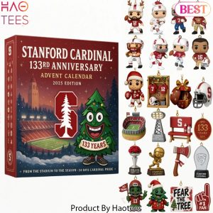 Stanford Cardinal 133rd Anniversary 2025 Advent Calendar