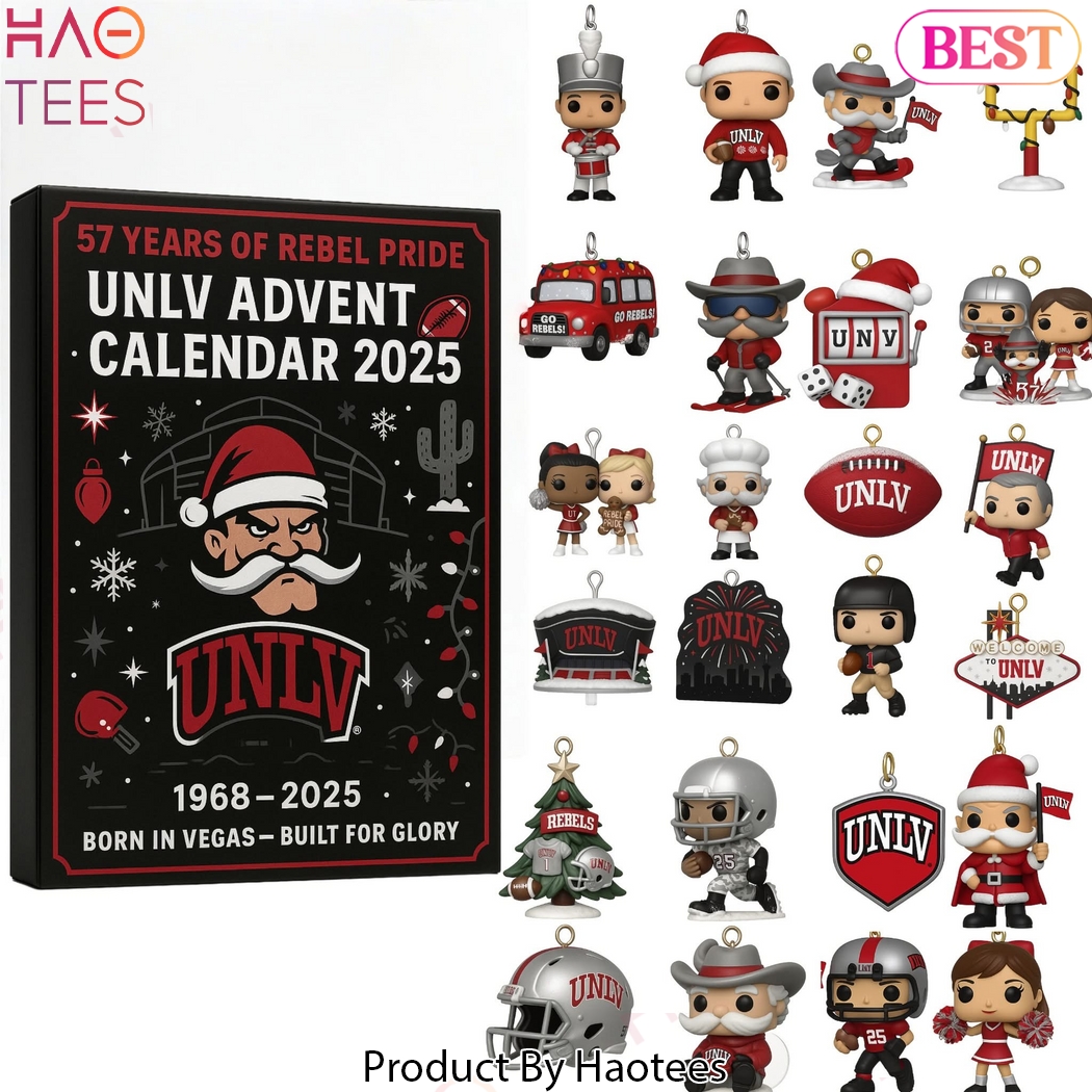 UNLV Rebels 57th Anniversary Born In Vegas - Built For Glory 2025 Advent Calendar UNLV Rebels 57th Anniversary Born In Vegas - Built For Glory 2025 Advent Calendar
