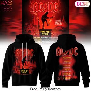 AC DC  PWR UP Tour 2025 Hoodie