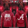 Alabama Crimson Tide 2025 Iron Bowl Champions Hoodie – Black