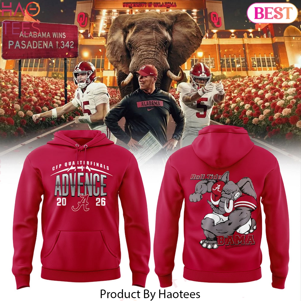 Alabama Crimson Tide Way Back To Advance Roll Tide Hoodie Alabama Crimson Tide Way Back To Advance Roll Tide Hoodie