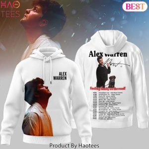 Alex Warren Finding Family On The Road Signature Hoodie