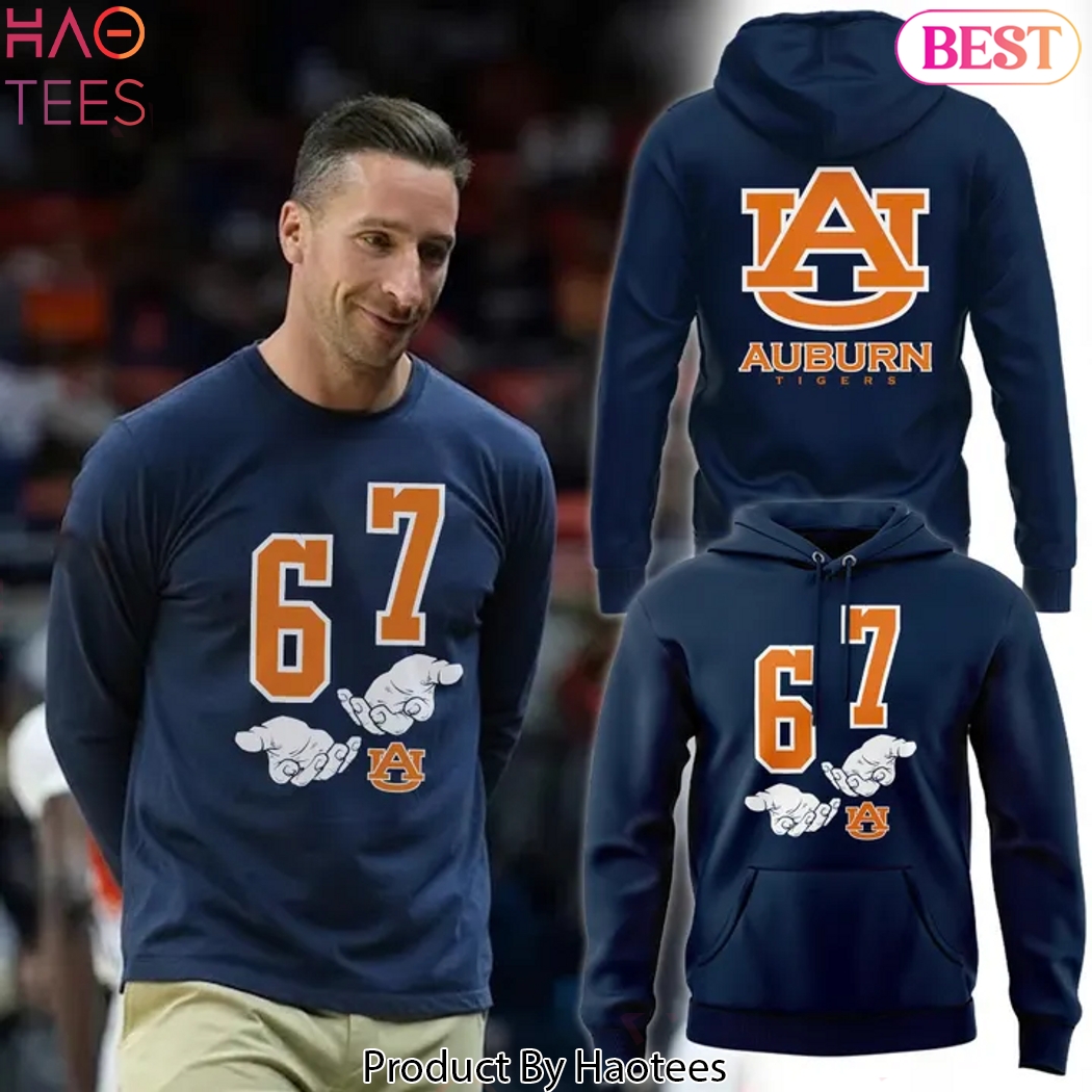 Auburn Tigers 67 Auburn Basketball Hoodie Auburn Tigers 67 Auburn Basketball Hoodie