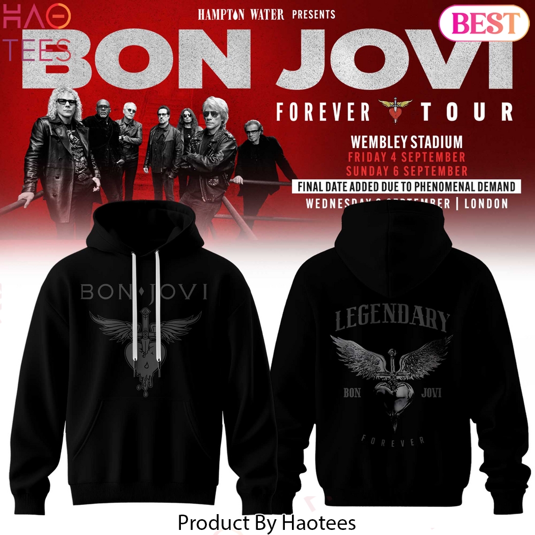 Bon Jovi Forever Tour 2026 Legendary Hoodie Bon Jovi Forever Tour 2026 Legendary Hoodie