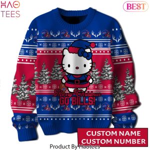 Buffalo Bills Merry Christmas HK Ugly Sweater