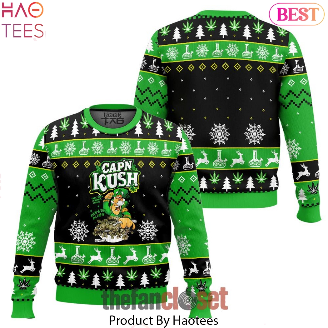 Cap N Kush Ugly Christmas Sweater
