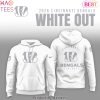 Cincinnati Bengals 2026 White Out Hoodie