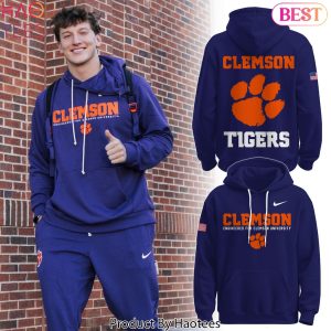 Clemson Tigers Purple NCAA 2025 Hoodie