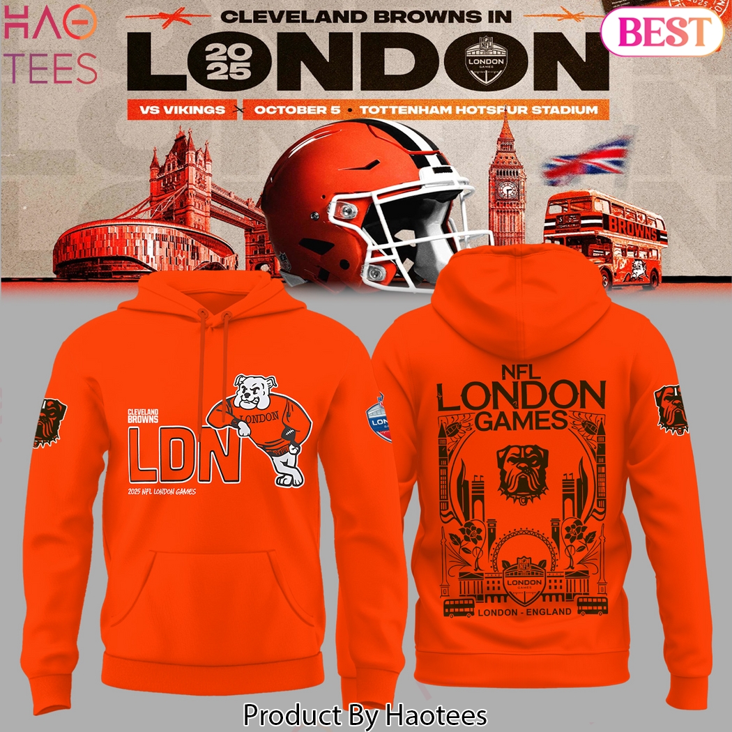 Cleveland Browns In London 2025 Hoodie Cleveland Browns In London 2025 Hoodie