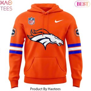 Denver Broncos Throwback 1977 Hoodie – Orange