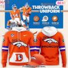 Denver Broncos Throwback 1977 Hoodie – Orange