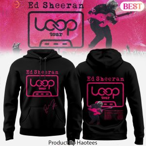Ed Sheeran The Loop Tour Signature Hoodie