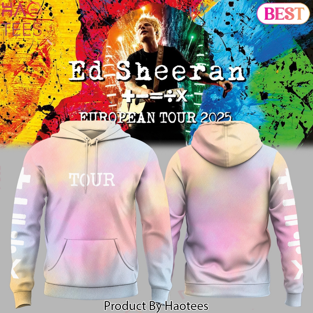 Ed Sheeran The +?=?? Tour Hoodie 2025 Ed Sheeran The +?=?? Tour Hoodie 2025