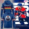 Edmonton Oilers 1000 Career Points Hoodie Edmonton Oilers 1000 Career Points Hoodie