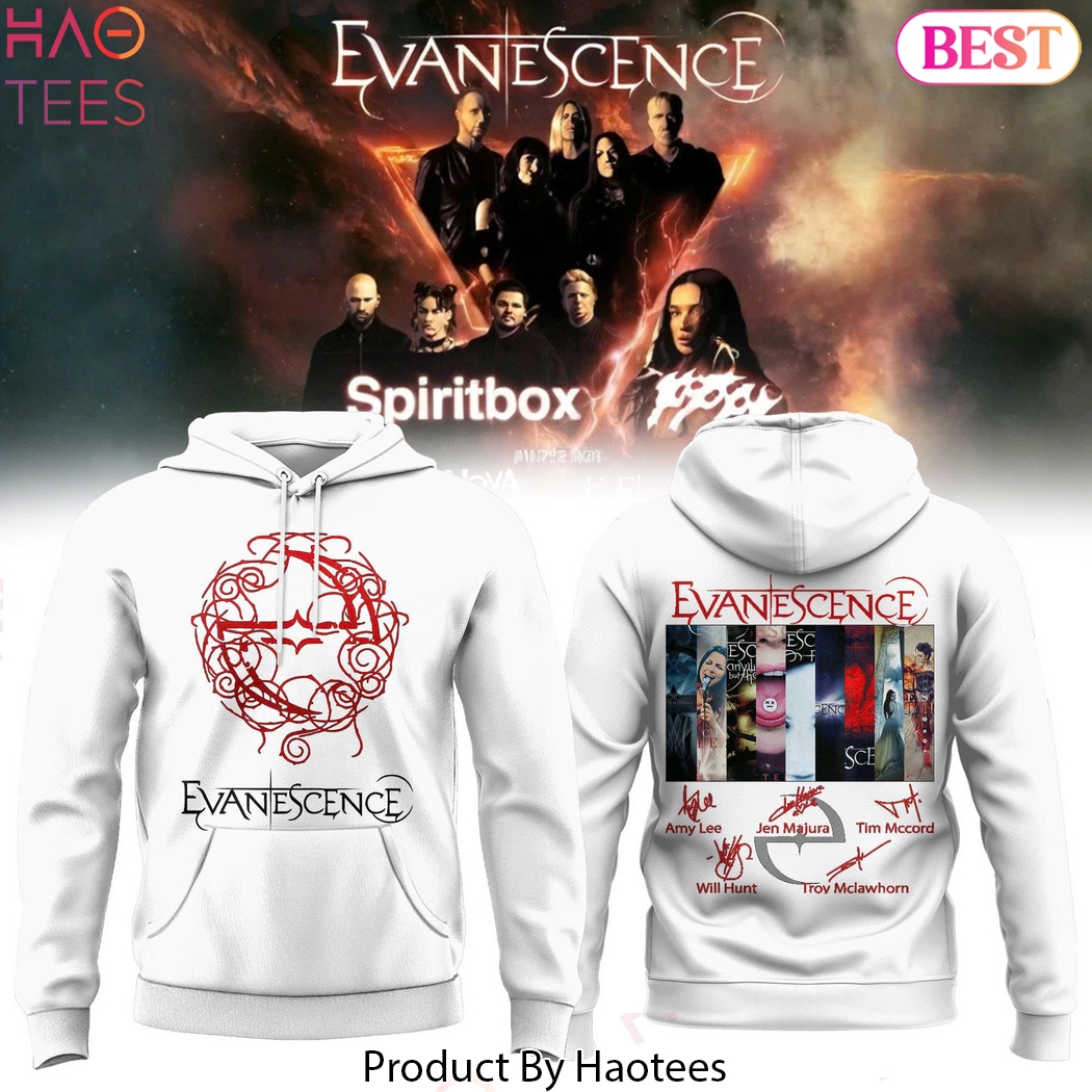 Evanescence 2026 Signature World Tour Hoodie Evanescence 2026 Signature World Tour Hoodie