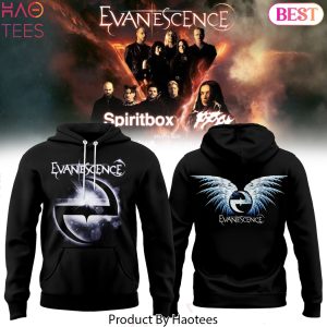 Evanescence Rock Band 2026 World Tour Hoodie – Black