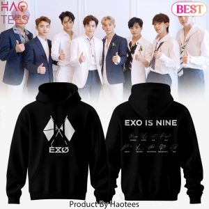 EXO The 8th Album EXO Is Nine Signature Hoodie