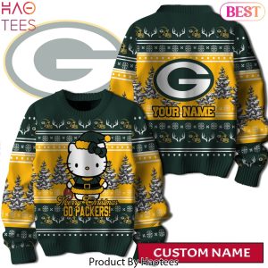 Green Bay Packers Merry Christmas HK Ugly Sweater