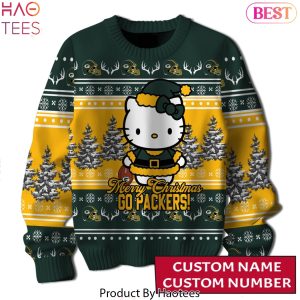 Green Bay Packers Merry Christmas HK Ugly Sweater