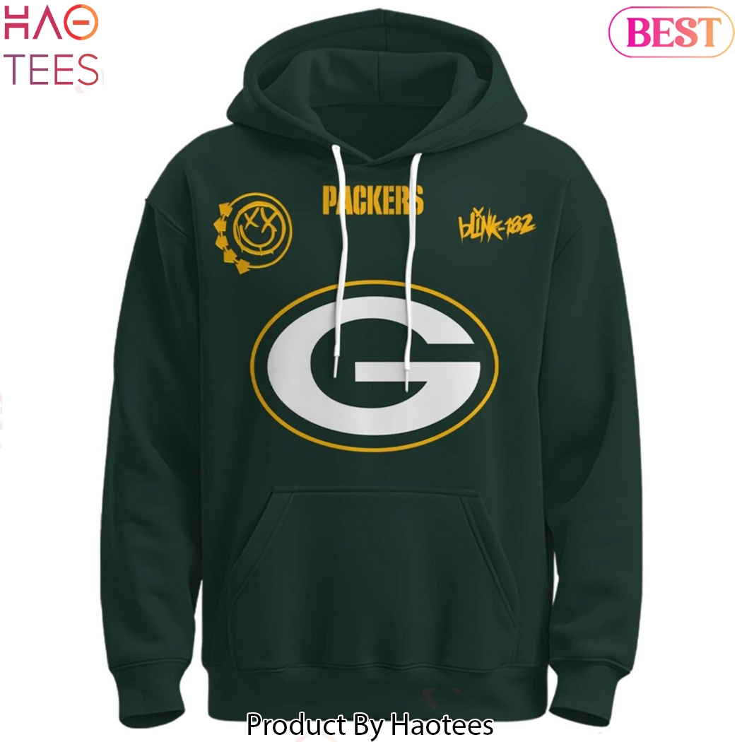 Green Bay Packers x Blink-182 Pop-Punk Hoodie Green Bay Packers x Blink-182 Pop-Punk Hoodie