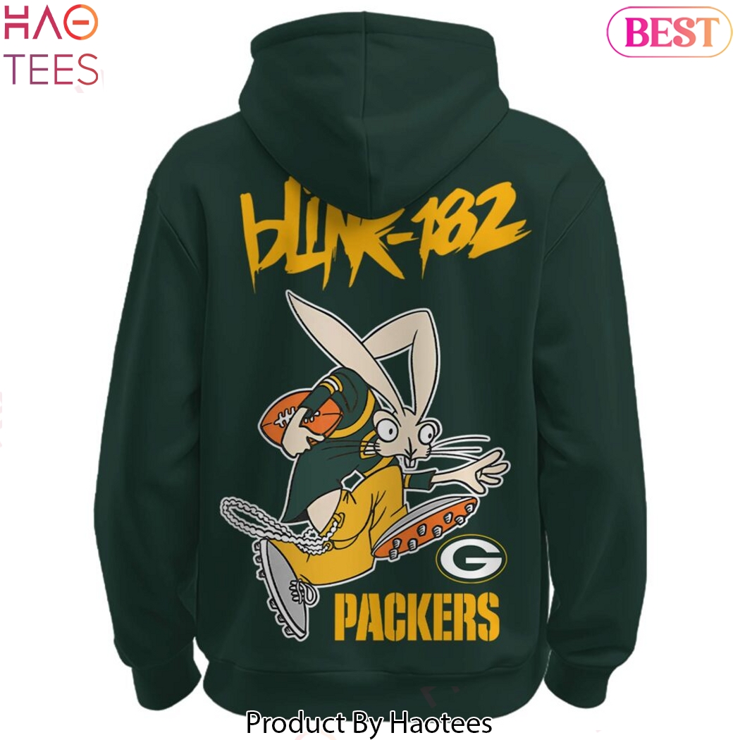 Green Bay Packers x Blink-182 Pop-Punk Hoodie Green Bay Packers x Blink-182 Pop-Punk Hoodie